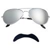 Nereds 2 pezzi anni '80 Rock Star Accessori Occhiali da sole Baffi Rockstar Costume Accessori Set per Adulti Costumi Unisex
