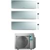 Daikin CLIMATIZZATORE DAIKIN EMURA III WHITE TRIALSPLIT 12000+12000+12000+3MXM68N INVERTER R-32 WI-FI