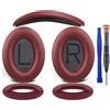 SOULWIT Cuscinetti Auricolari + Fascia + Protezione in Silicone per i Padiglioni Auricolari, Kit di Ricambio per Bose QuietComfort 35 QC35, QC35 ii Cuffie(Borgogna)