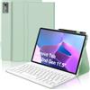 WINCHKING Tastiera per Lenovo Tab P11 2nd Generazione, Custodia con Tastiera per Lenovo Tab P11 11.5 pollici, Cover Tastiera Italiano Bluetooth per Lenovo Tab P11 (2nd Gen) 2022, Verde chiaro