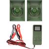 PNI Pni-cp480, CP480 chiamate di Caccia con 2 Altoparlanti, Alimentazione 12 V Unisex, Verde, 130 X 60 X 95 mm