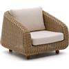 La Forma Poltrona Meria in rattan sintetico e gambe in legno massiccio di acacia 100% FSC