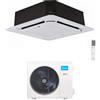 MIDEA CONDIZIONATORE MIDEA CASSETTA 4 VIE COMPATTA 42000 BTU MONOSPLIT INVERTER R32 MCD2-42HRFNX(GA) A++