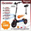 Other IScooter Scooter elettrico da 11 pollici iX5S 48V 15Ah 1000W 65km gamma 45 km/h Scooter elettrici pieghevoli a doppia sospensione fuoristrada - ix5s