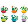 EXCELSA Color Cactus Servizio Tavola Piatti Set 18 Pezzi Porcellana Multicolore