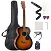 VEVOR Chitarra Acustica Dreadnought 40 in / 1016 mm Chitarra Acustica 6 Corde Sunburst