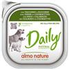 ALMO NATURE 1 x 300 g Almo Nature Daily Alimento Cibo Umido Patè per Cani Adulti Ricetta Senza Glutine con Tacchino e Zucchine in Vaschetta