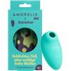 AMORELIE Joy x Satisyfer Flicker - Vibratore ad onda di pressione con 11 livelli di intensità e tecnologia Air Pulse