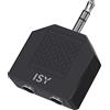 ISY IAU-1017 Adattatore da jack maschio 3,5 mm a 2 x femmina