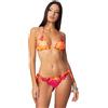 F**K Costume Bikini Donna F**K Fantasia Arancione Fucsia
