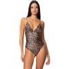 F**K Costume Monokini Donna F**K Fantasia Leopard
