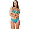 F**K Costume Bikini Donna F**K Triangolo Coulotte Fantasia Azzurro