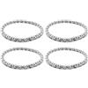VGOL 4pcs 5/32 Biciclette Cuscinetto A Sfera Cage 50mm OD Adatto per 1.5 Oversize Cuffie