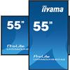 iiyama ProLite LH5560UHS-B2AG Display per segnaletica digitale 4K da 55 con sistema operativo Android e orientamento flessibile