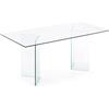 La Forma Tavolo Burano in vetro 180 x 90 cm