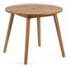 La Forma Tavolo Vilma da esterno rotondo in legno massello di acacia Ø 90 cm FSC 100%