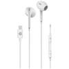 Celly Auricolaro Celly UP1300 Usb-C cablato Bianco [UP1300TYPECWH]