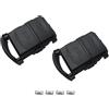 KingYH Custodie per Chiavi Auto compatibili con Op Kit di Riparazione per Guscio Chiave Telecomando Auto 4 Micropulsanti compatibili con Corsa Meriva A Combo C Tigra B