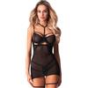 Obsessive Chemise con choker Arrowel Black
