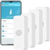 MOES Sensore di movimento WiFi - Sensore di movimento senza fili per Smart Home Sicurezza, nessun hub richiesto, compatibile con Smart Life/Tuya APP, Alexa, 4 pezzi