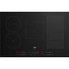 Beko Piano Cottura Induzione 5 Fuochi Larghezza 80 cm in Vetro colore Nero - HII 85780 UFT