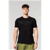 NEBBIA Muscle Fit T-shirt Flexin' Man Black L