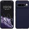 kwmobile Cover per Google Pixel 8 Pro Custodia - Back Case per Smartphone in Silicone TPU - Protezione Gommata - deep ocean