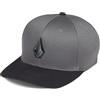 Volcom Berretto da Baseball da Uomo Full Stone Xfit, Asphalt Black - Nuovo, S