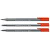 STAEDTLER Triplus 334 - Pennarelli a punta fine, 0,3 mm, confezione da 3