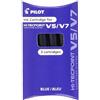 Pilot BXS-IC-L-S3 - Pack 3 recambios v5, color azul