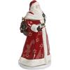 Villeroy & Boch Christmas Toy'S Memory Babbo Natale Rotante, Figura Girevole, Porcellana Dura, Metallo, Multicolore, 17.5 X 20 X 34