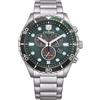 Citizen Orologio Citizen Uomo Sport Crono in Acciaio AT2561-81X Sport Crono