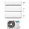 Hisense CONDIZIONATORE HISENSE TRIAL SPLIT HI-COMFORT 9000+9000+18000 BTU WIFI INVERTER 4AMW81U4RJC A++