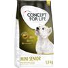 Concept for Life Mini Senior Crocchette per cani - 3 kg (2 x 1,5 kg)