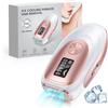 Haarlosy Epilatore Luce Pulsata con Ghiaccio, Efficiente IPL Epilatore Laser 999900 Impulsi Luminosi per Depilatore Corpo Donna, Uomo, Viso, Ascelle, Gambe (Oro Rosa)
