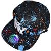 beybey NY Baseball Snapback Cap New York Original Caps for Cool Tipen, FRA blu, XS