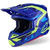 ALPINESTARS Casco S-M7 DEED Giallo Blu ALPINESTARS