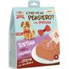 Tortina con Crema Spalmabile per Cani Adulti gusto Patè di Salmone e Mirtilli