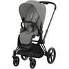 Priam Platinum Sale - Cybex Platinum Passeggino Priam 4.0 Mirage Grey Telaio Matt Black