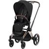 Priam Platinum Sale - Cybex Platinum Passeggino Priam 4.0 Sepia Black Telaio RoseGold