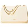 TWINSET Borsa a tracolla in similpelle martellata con catena dorata
