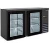 KlimaItalia Frigo Retro Banco KlimaItalia BB 200 GD - Ventilato - Temp. 0 +10 °C - Porte Vetro
