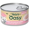 Oasy Gatto Natury Kitten Pollo con Uova in Brodo di Cottura 85g