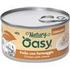Oasy Gatto Natury con Pollo con Formaggio in Brodo di Cottura 85g