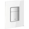 Grohe 38845LS0 Skate Cosmopolitan Piastra di Azionamento WC, Doppio Scarico, Bianco