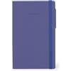 Legami - Taccuino a Righe 6 mm My Notebook, Future Dusk, Medium, in Carta FSC Certificata, 192 Pagine, Copertina morbida, Chiusura a Elastico, 13 x 21 cm