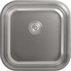CATA 40-40 CBP 40 Lavandino Cucina 44x44 cm 1 Vasca Quadrata con Spessore di 0,07 cm e profondità di 20 cm Materiale Installazione in Mobili di 50 cm, Acciaio Inox