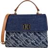 Alviero Martini Borsa a Mano Donna - Blu LD04 9888 Ecopelle UNI