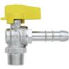 FIV Rubinetto a sfera squadra per gas M portagomma metano UNI 7141 1/2