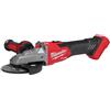 Milwaukee M18 FSAGF125XB-0X | Smerigliatrice angolare 125 mm a testa piatta con interruttore a slitta e freno M18 FUEL™